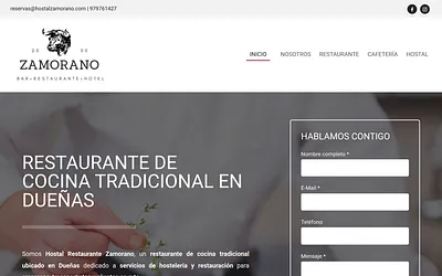 hostalzamorano.com snapshot