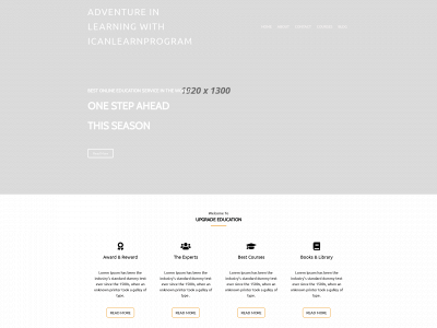 icanlearnprogram.online snapshot