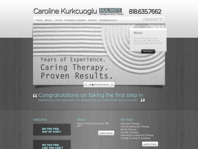 carolinekurk.com snapshot