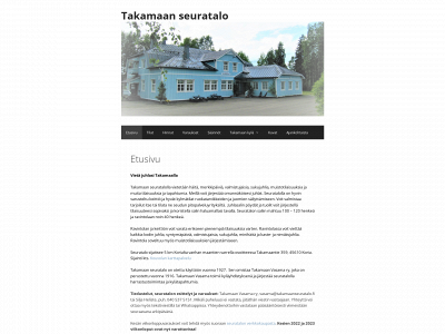 takamaanseuratalo.fi snapshot
