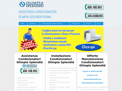 assistenzacondizionatoriolimpiasplendidroma.com snapshot