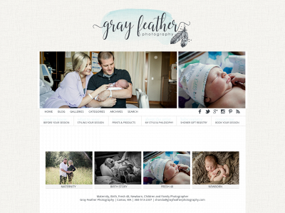 grayfeatherphotography.com snapshot