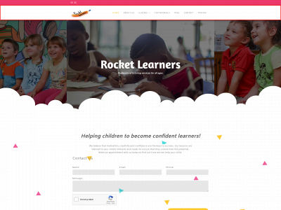 rocketlearners.co.uk snapshot