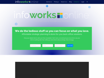 infoworks.online snapshot