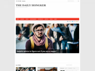 thedailyhongker.com snapshot