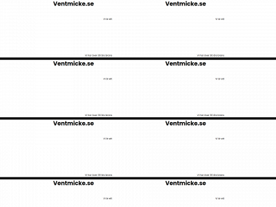 ventmicke.se snapshot