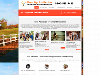 freemyaddiction.com snapshot