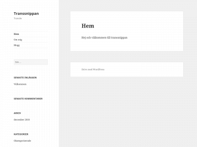 transsnippan.net snapshot