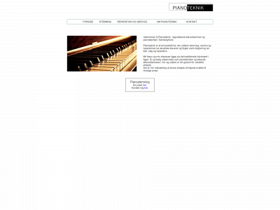 pianoteknik.dk snapshot