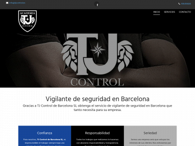 www.academiatjcontrolbcn.com snapshot
