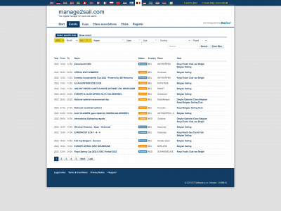 manage2sail.be snapshot