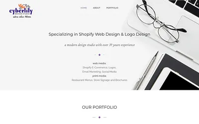 cyberlily.ca snapshot