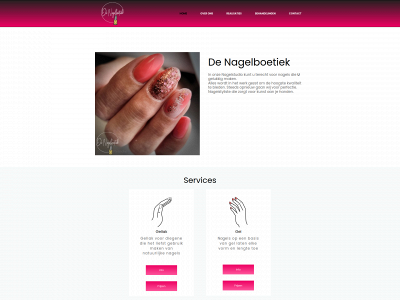 denagelboetiek.be snapshot