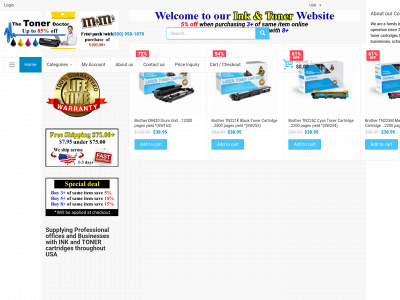 thetonerdoctor.com snapshot