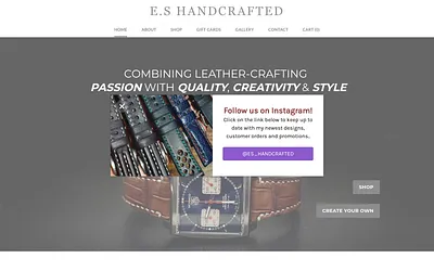 www.eshandcrafted.com snapshot