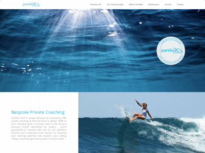 purelinesurf.com snapshot