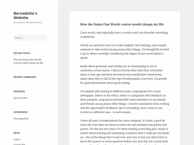 bernadettelebel.com snapshot