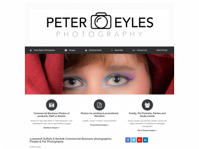 petereyles.uk snapshot