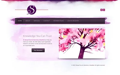 www.stratafineartservices.com snapshot