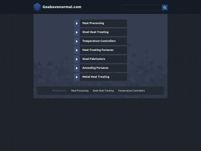 goabovenormal.com snapshot