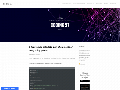 coding57.weebly.com snapshot
