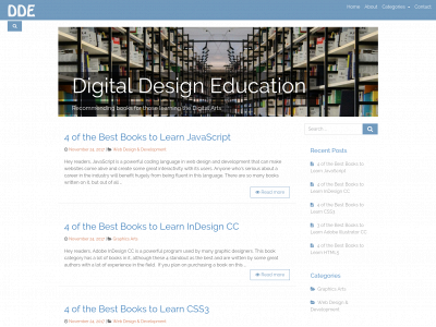 digitaldesigneducation.com snapshot