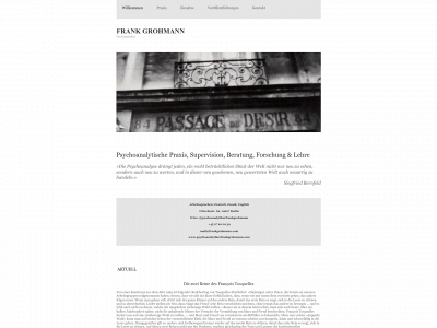 psychoanalytikerfrankgrohmann.com snapshot