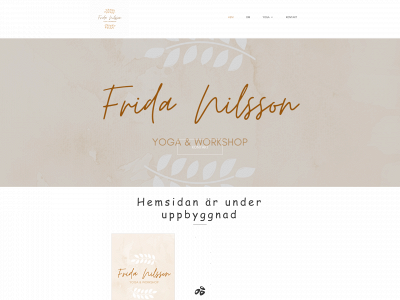 fridanilssonyoga.se snapshot