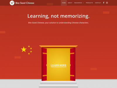 bitesizedchinese.com snapshot
