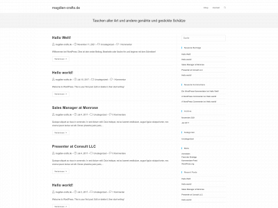 magdlen-crafts.de snapshot