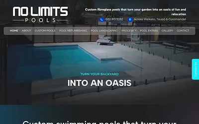 nolimitspools.co.nz snapshot