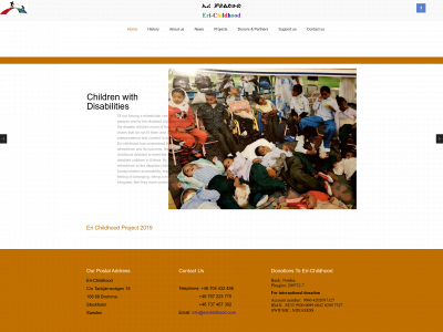 erichildhood.com snapshot