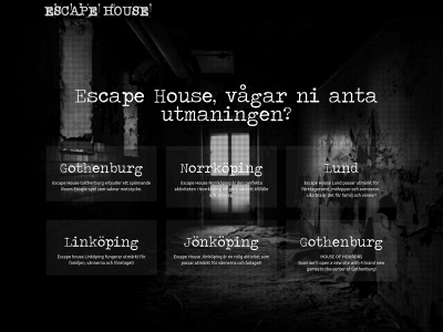 escapehouse.se snapshot