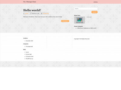 affinitytherapyclinic.com snapshot