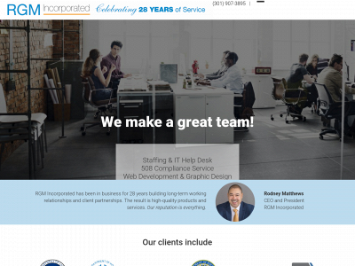 rgmincorporated.com snapshot