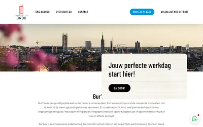 bur-eau.be snapshot