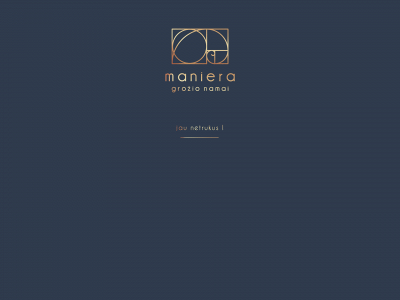 maniera.lt snapshot