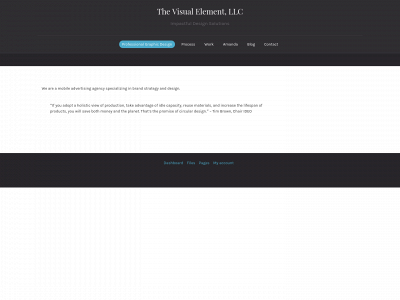 thevisualelement.org snapshot