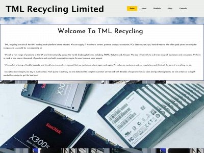 www.tmlrecyclinglimited.co.uk snapshot