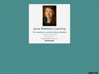 jaynemiddletoncoaching.com snapshot