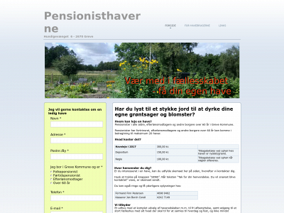 pensionisthaverne.dk snapshot
