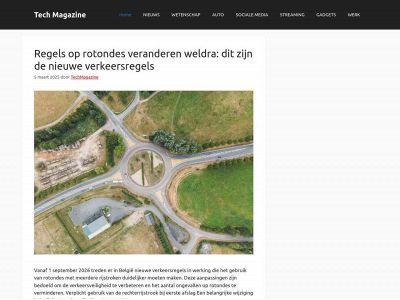 techmagazine.be snapshot