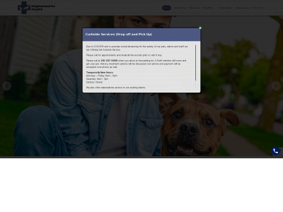 theneighborhoodpethospital.com snapshot