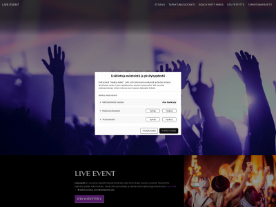 liveevent.fi snapshot