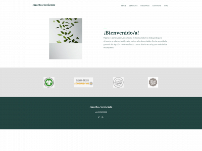 cuartocrecienteecologia.es snapshot