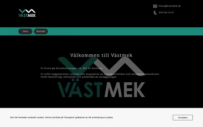 vastmek.se snapshot