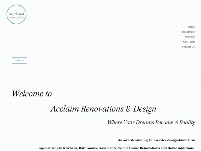 acclaimreno.com snapshot