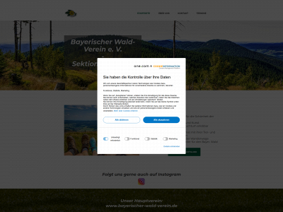 bayerwaldverein-landshut.de snapshot