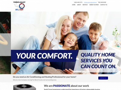thirdcoastair.com snapshot