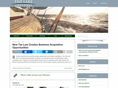 thelakeadvisors.com snapshot